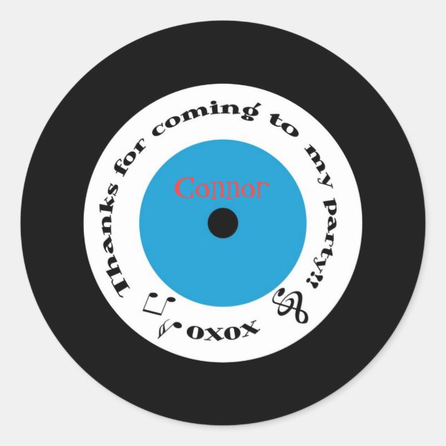 Aufkleber für 50er Jahre (Vorderseite)