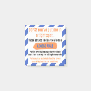 Aufkleber für Aisle-Advocacy Post-it Klebezettel