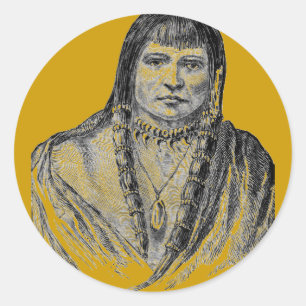 Aufkleber für amerikanische Amerikanische Ureinwo