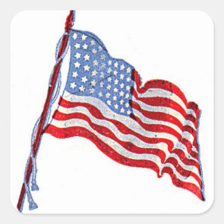 Aufkleber für amerikanische Flaggen