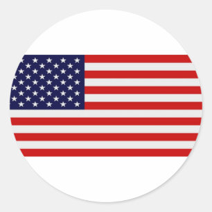 Aufkleber für amerikanische Flaggen