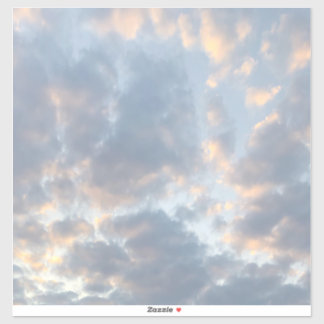 Aufkleber für Ästhetische Wolken