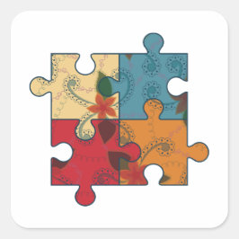 Aufkleber für Autismus