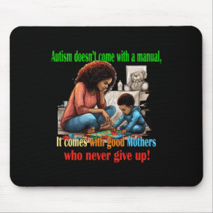 Aufkleber für Autismus-Mama Mousepad