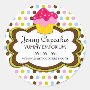 Aufkleber für Backwaren