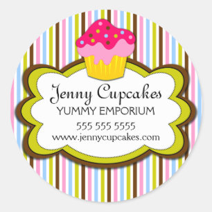 Aufkleber für Backwaren