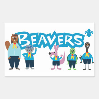 Aufkleber für Beaver Scouts