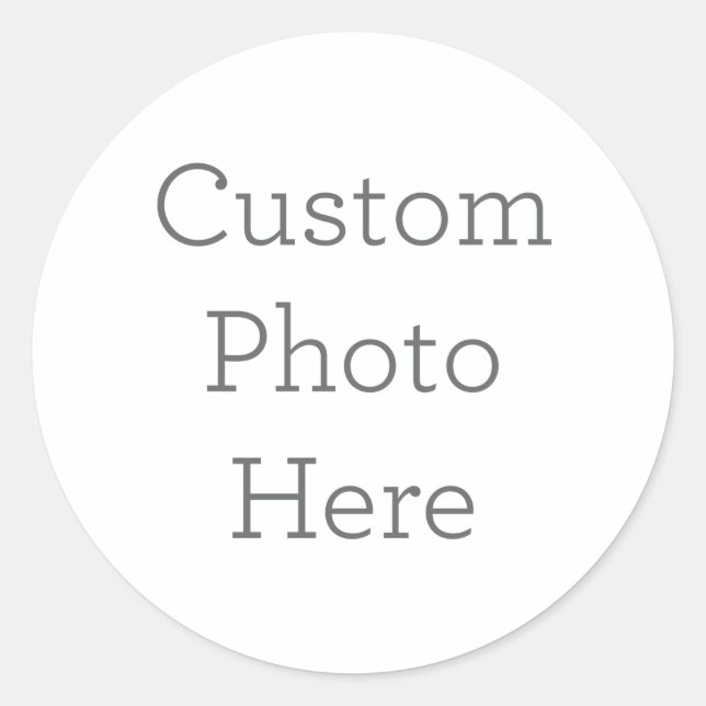 Aufkleber für benutzerdefinierte Fotos (Vorderseite)