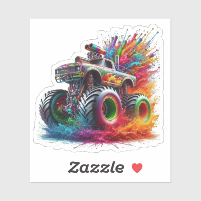 Aufkleber für benutzerdefinierte Lastkraftwagen (Blatt)