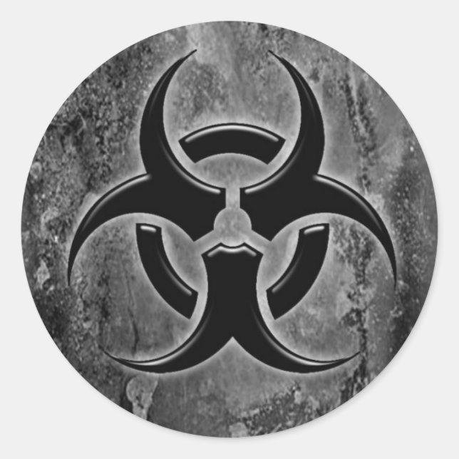 Aufkleber für Biogefährdungen (Vorderseite)