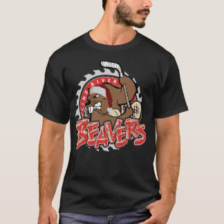 Aufkleber für blinde River Beavers T-Shirt