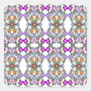 Aufkleber für Blume