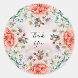 Aufkleber für Blume