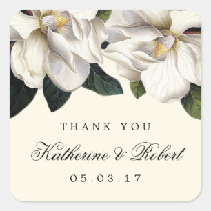 Aufkleber für botanische Gastgeschenk Hochzeiten i