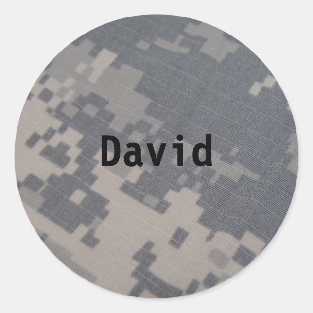 Aufkleber für Camouflage (Vorderseite)