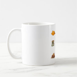 Aufkleber für Camping im Freien Kaffeetasse