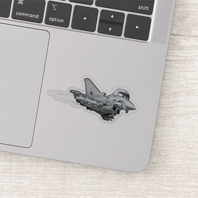 Aufkleber für Cartoon Flugzeug (Detail)