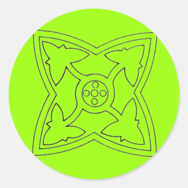 Aufkleber für christliche Symbole (Vorderseite)