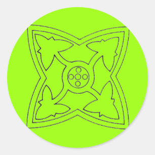 Aufkleber für christliche Symbole