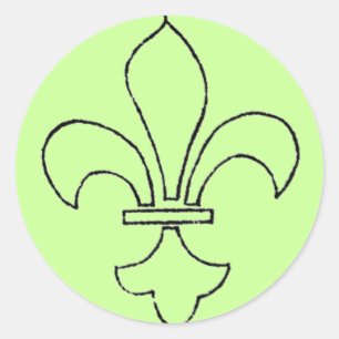 Aufkleber für christliche Symbole