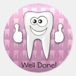 Aufkleber für coole Zähne