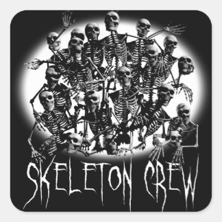 Aufkleber für Crews in Skeletton