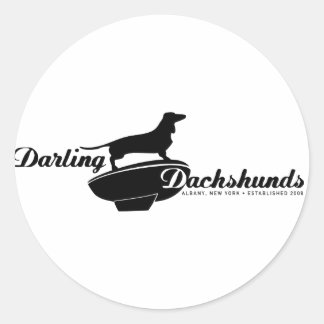 Aufkleber für Dackeln