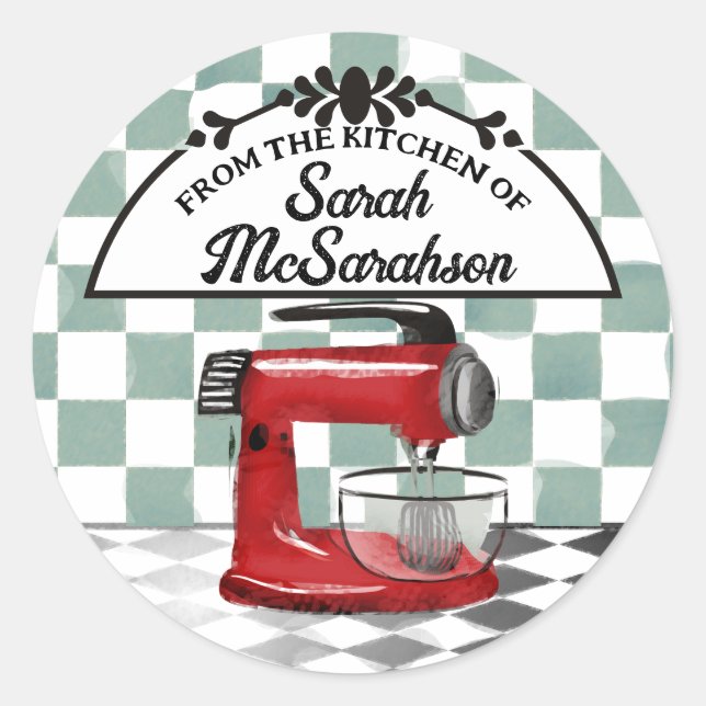 Aufkleber für das Backbäckerchen am Steg (Vorderseite)