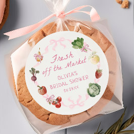 Aufkleber für das Brautparty frisch