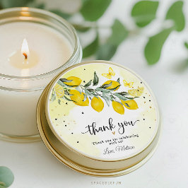 Aufkleber für das Brautparty Lemon