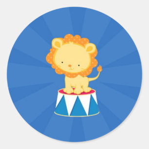 Aufkleber für das Circus Carnival Party