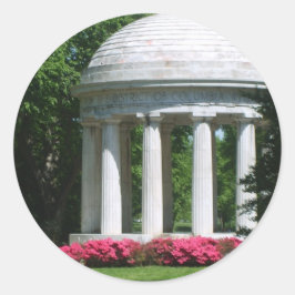 Aufkleber für das erste Gedächtnis des Weltkriegs