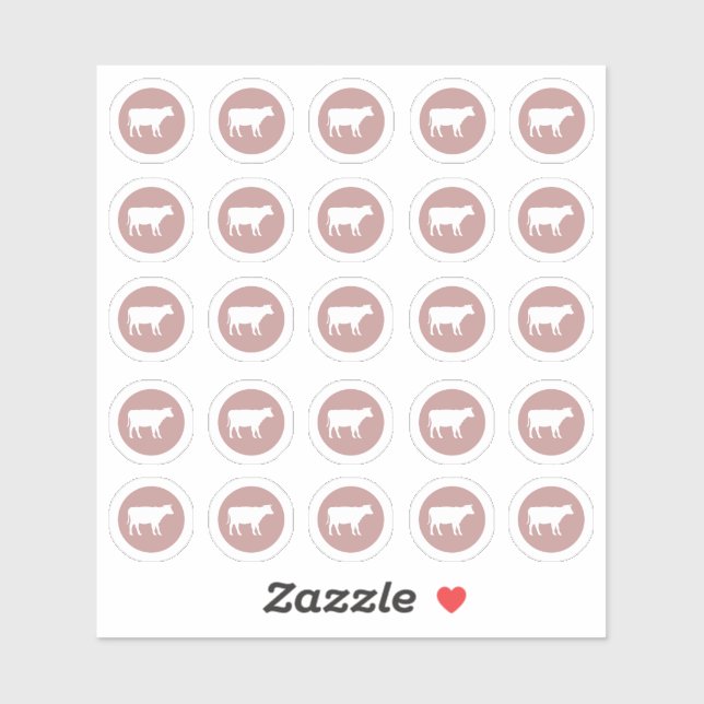 Aufkleber für das Fleisch von Wahlbeeren (Blatt)