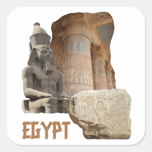 Aufkleber für das Foto EGYPT (Vorderseite)