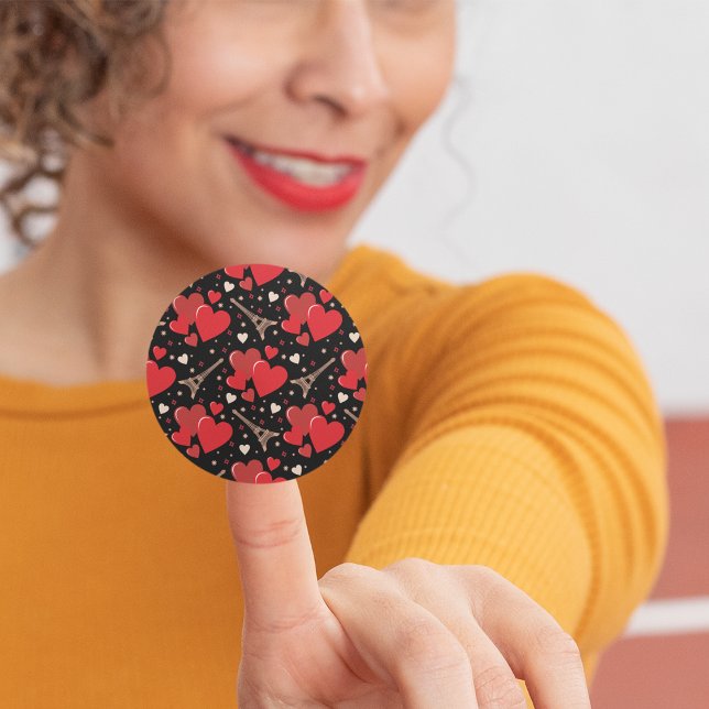 Aufkleber für das französische Rote Herz (Von Creator hochgeladen)