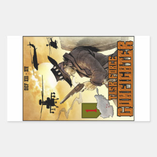 Aufkleber für das Gunfighter-Poster der Task Force