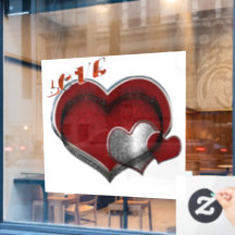 Aufkleber für das Herz