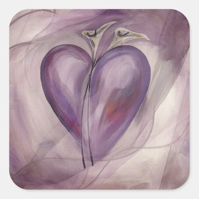 Aufkleber für das Herz (Vorderseite)