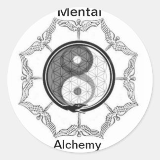 Aufkleber für das Logo "Mental Alchemy"
