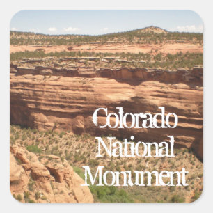 Aufkleber für das Nationaldenkmal Colorado