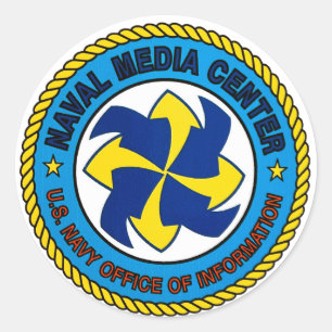 Aufkleber für das Naval Media Center