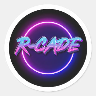 Aufkleber für das R-Cade-Logo
