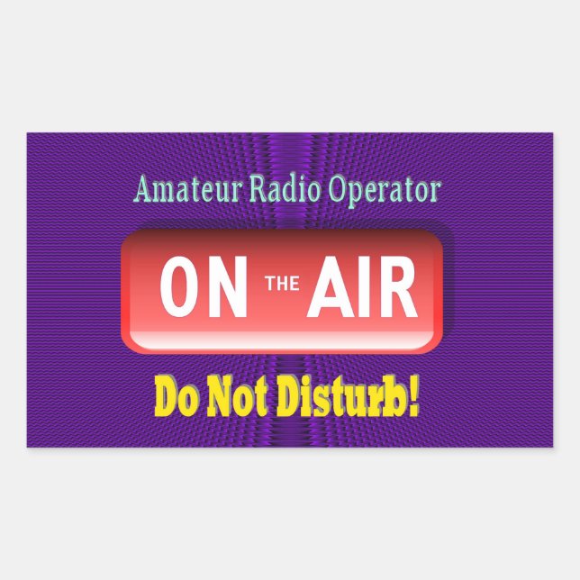 Aufkleber für das Rechteck (Vorderseite)