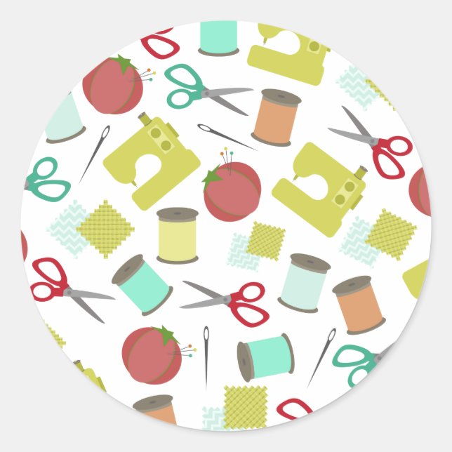 Aufkleber für das Retro-Nähen des vermeintlichen U (Vorderseite)