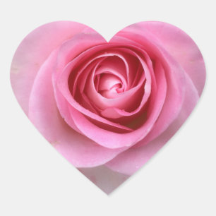 Aufkleber für das Rosenherz