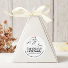 Aufkleber für das rote Herz - 3 Zoll