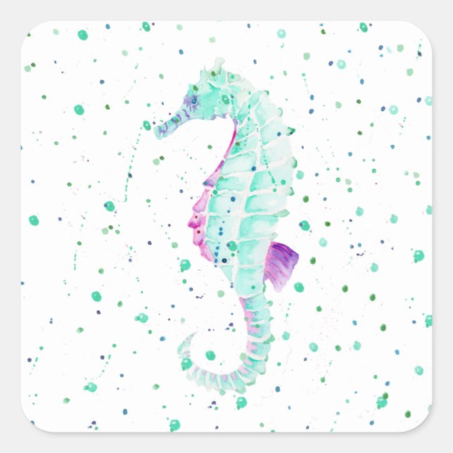 Aufkleber für das Seepferd (Vorderseite)