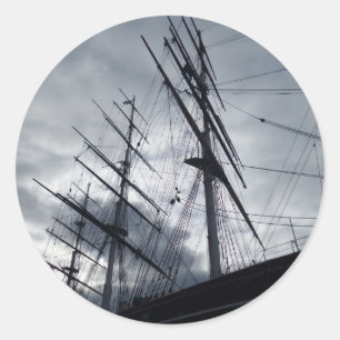 Aufkleber für das Segelschiff