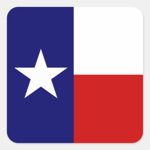 Aufkleber für das Texas Flag Lone Star Staat Trave