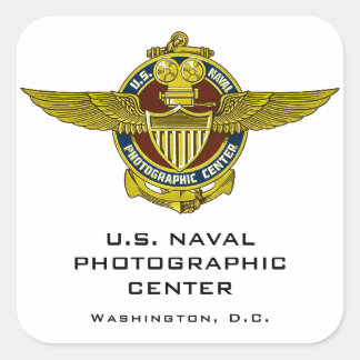 Aufkleber für das US-Naval-Fotozentrum